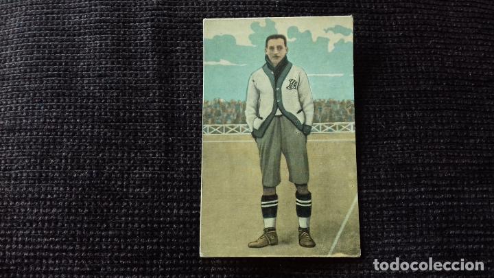 Coleccionismo cromos antiguos: CROMO FUTBOL.PELA&Oacute;.CLUB DEPORTIVO EUROPA. LOS GRANDES JUGADORES DE FUTBOL.CHOCOLATE EDUARDO PI.