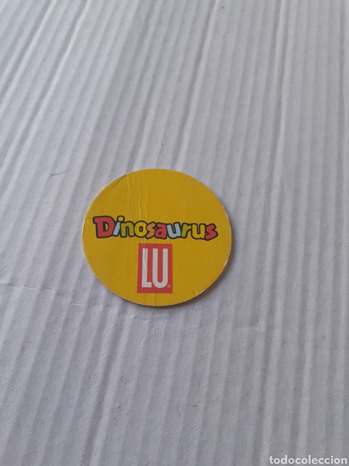 Coleccionismo cromos antiguos: Tazo caps dinosaurus dinosaurios Lu - Foto 2