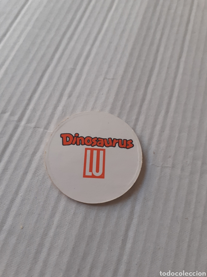 Coleccionismo cromos antiguos: Tazo caps dinosaurus dinosaurios Lu - Foto 2