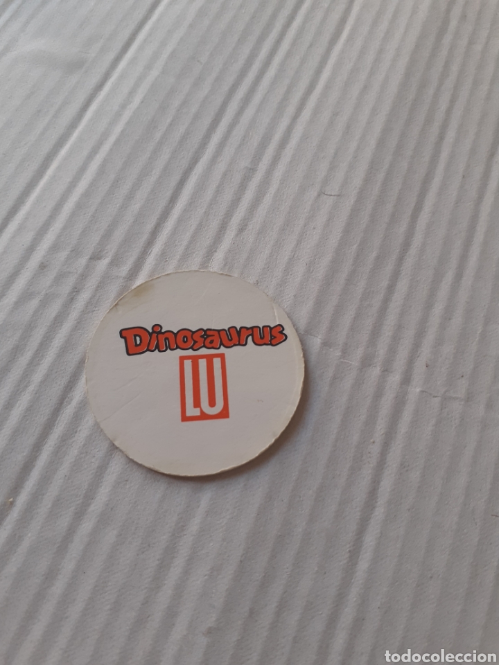 Coleccionismo cromos antiguos: Tazo caps dinosaurus dinosaurios Lu - Foto 2