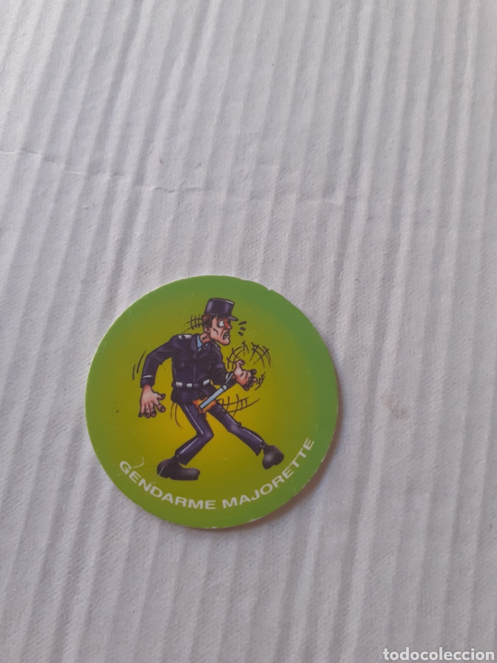 Coleccionismo Cromos antiguos: Tazo tazos bimbocao paris londres gendarme majorette