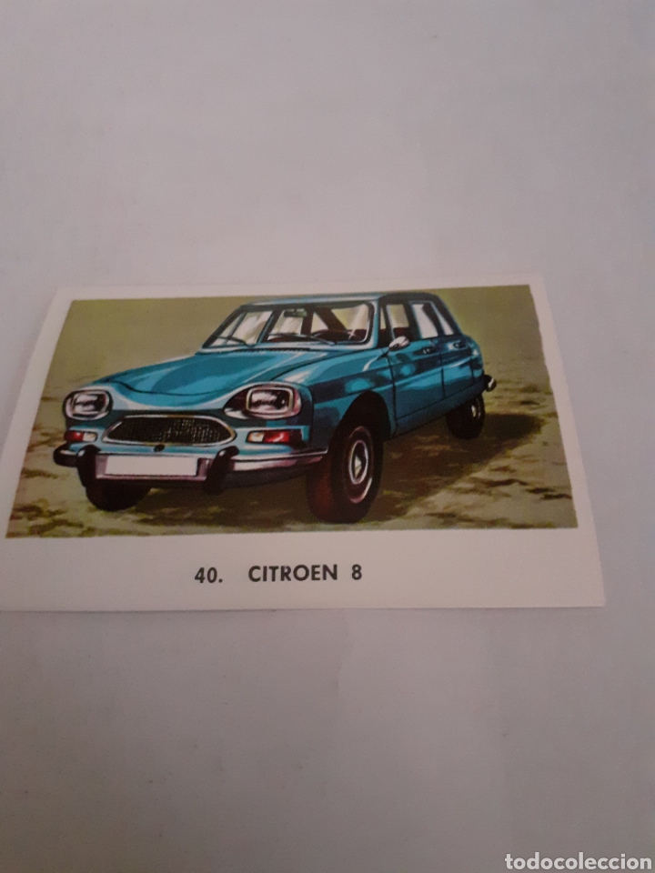 Coleccionismo cromos antiguos: CROMO N 40 AUTOMOVILES CITROEN 8 SIN PEGAR