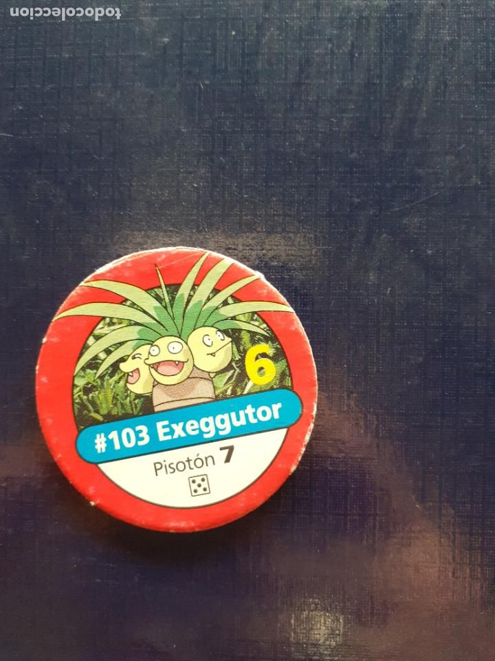 Coleccionismo cromos antiguos: pokemon tazo cap 103 exeguttor - Foto 1