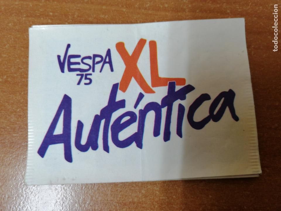 Coleccionismo Cromos antiguos: CROMO PEGATINA DE BOLLYCAO BOLLYMARCA ( VESPA 75 XL )