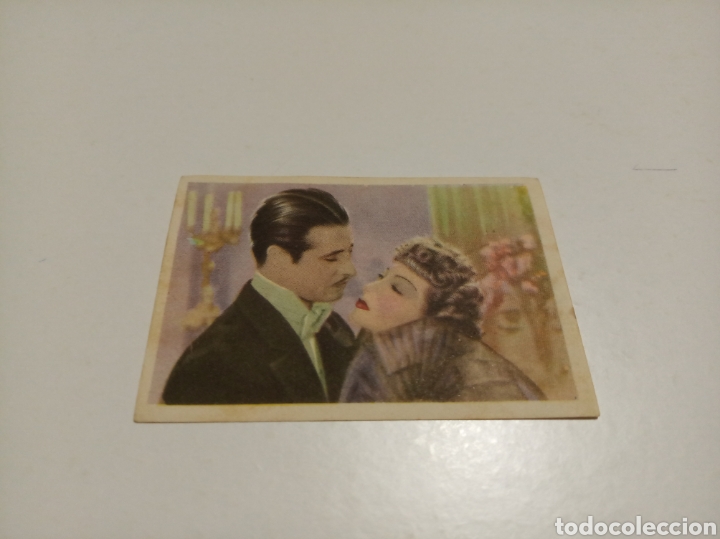 Coleccionismo cromos antiguos: Claudette Colbert cromos cine - Foto 1