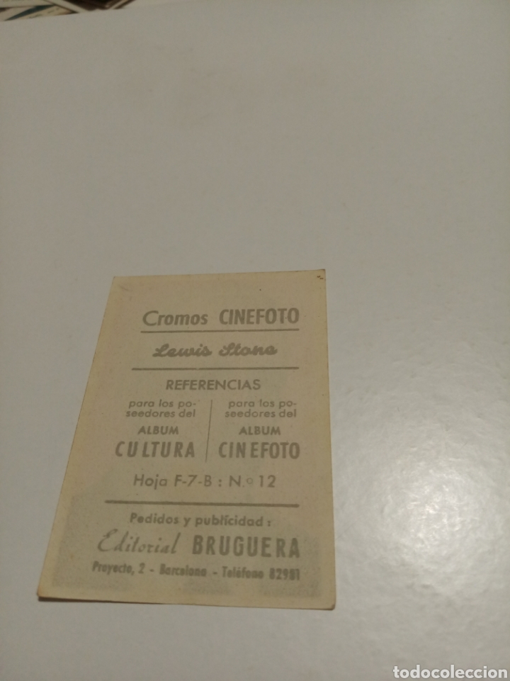 Coleccionismo cromos antiguos: Lewis Stone cromos cinefoto - Foto 1