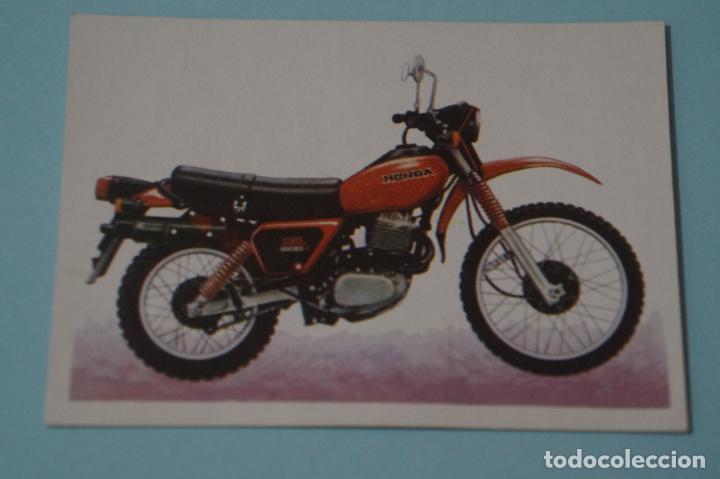Coleccionismo Cromos antiguos: CROMO DE MOTOS HONDA DESPEGADO N&ordm; 17 A&Ntilde;O 1982 DEL &Aacute;LBUM A TODO GAS DE MAGA