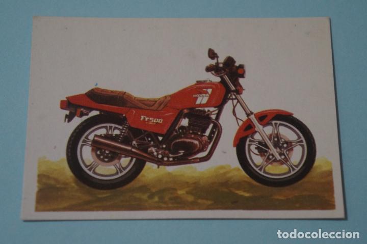 Coleccionismo cromos antiguos: CROMO DE MOTOS HONDA DESPEGADO N&ordm; 22 A&Ntilde;O 1982 DEL &Aacute;LBUM A TODO GAS DE MAGA