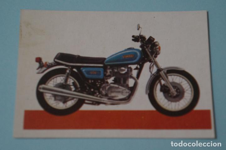 Coleccionismo cromos antiguos: CROMO DE MOTOS YAMAHA DESPEGADO N&ordm; 77 A&Ntilde;O 1982 DEL &Aacute;LBUM A TODO GAS DE MAGA