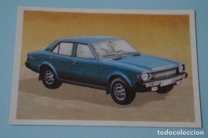Coleccionismo Cromos antiguos: CROMO DE COCHES MITSUBISHI DESPEGADO N&ordm; 132 A&Ntilde;O 1982 DEL &Aacute;LBUM A TODO GAS DE MAGA