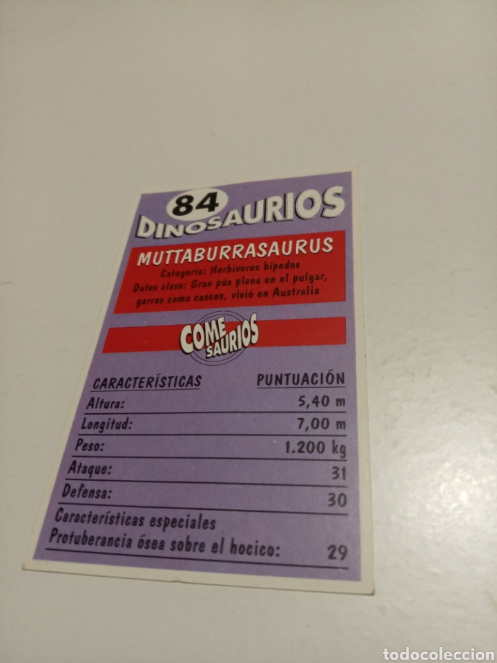 Coleccionismo cromos antiguos: Dinosaurios cromos - Foto 2