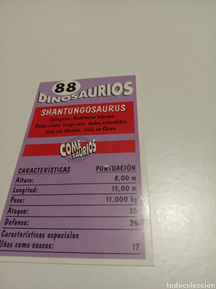 Coleccionismo cromos antiguos: Cromos dinosaurios - Foto 2