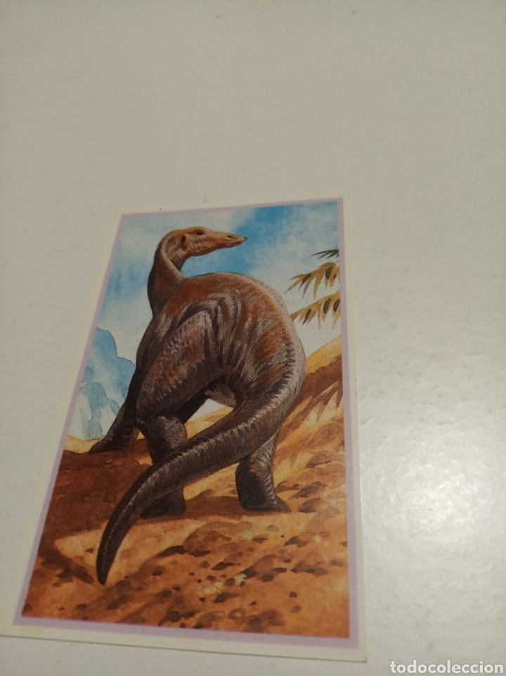 Coleccionismo cromos antiguos: Cromos dinosaurios - Foto 1