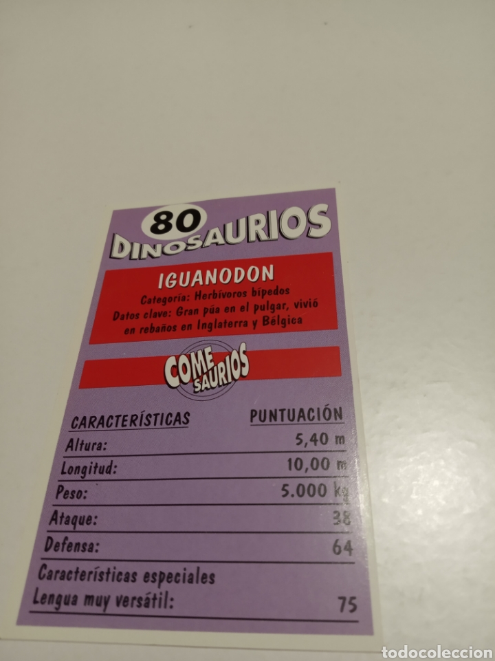 Coleccionismo cromos antiguos: Dinosaurios cromos - Foto 2