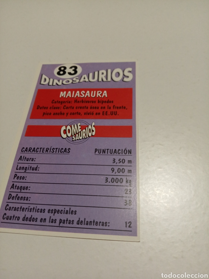 Coleccionismo cromos antiguos: Cromos dinosaurios - Foto 2