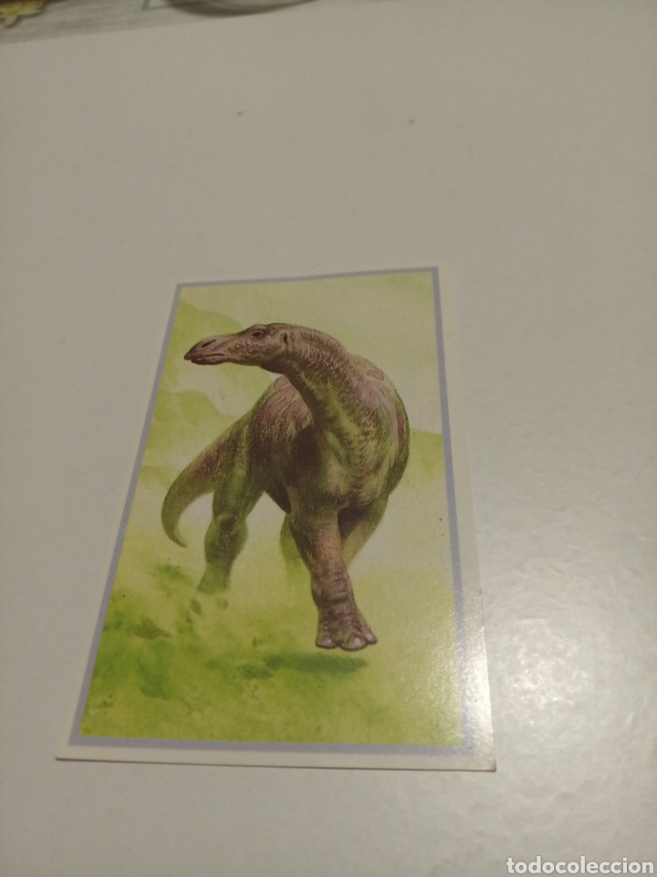 Coleccionismo cromos antiguos: Cromos dinosaurios - Foto 1
