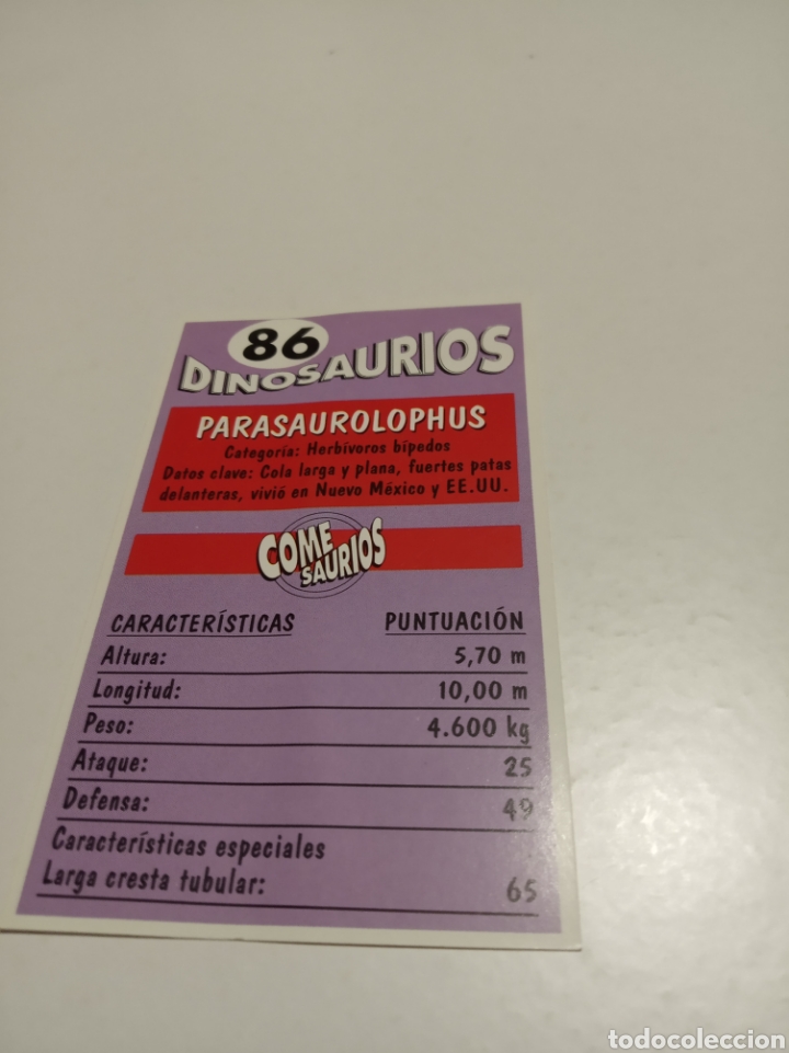 Coleccionismo cromos antiguos: Dinosaurios cromos - Foto 2