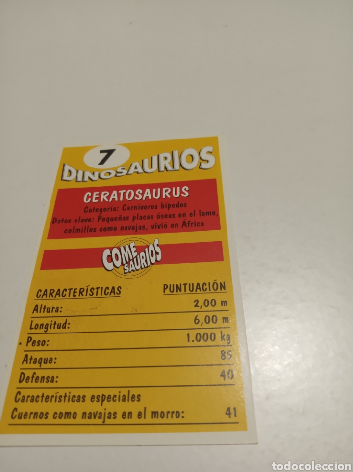 Coleccionismo cromos antiguos: Cromos dinosaurios - Foto 2