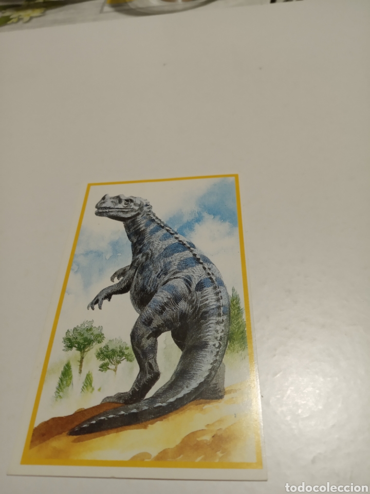 Coleccionismo cromos antiguos: Cromos dinosaurios - Foto 1