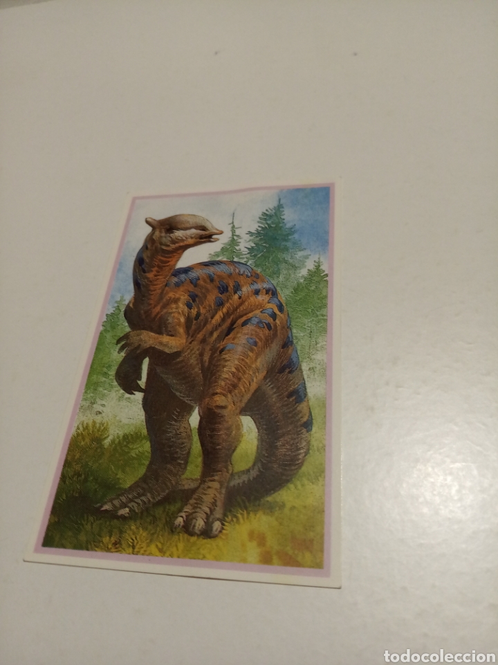 Coleccionismo cromos antiguos: Cromos dinosaurios - Foto 1