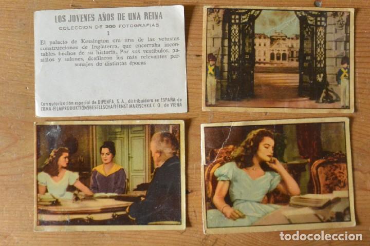 Colecionismo Cromos antigos: LOTE 100 CROMOS AL BUM JOVENES A&Ntilde;OS DE UNA REINA, SE VENDEN SUELTOS 1 EURO/UNIDAD