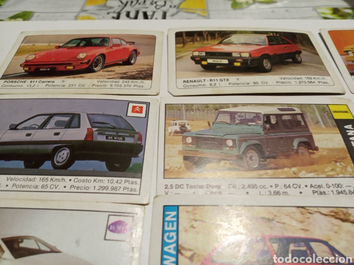 Coleccionismo cromos antiguos: Cromos coches - Foto 2