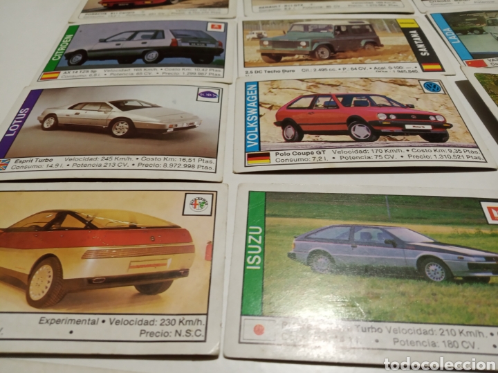 Coleccionismo cromos antiguos: Cromos coches - Foto 3