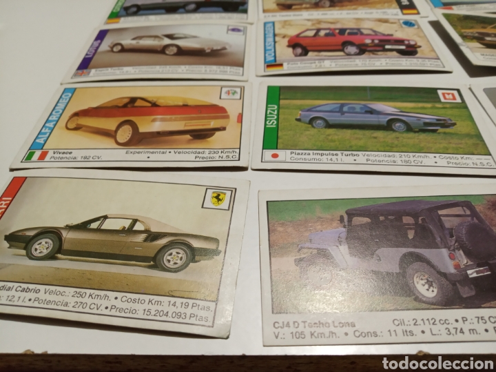 Coleccionismo cromos antiguos: Cromos coches - Foto 4
