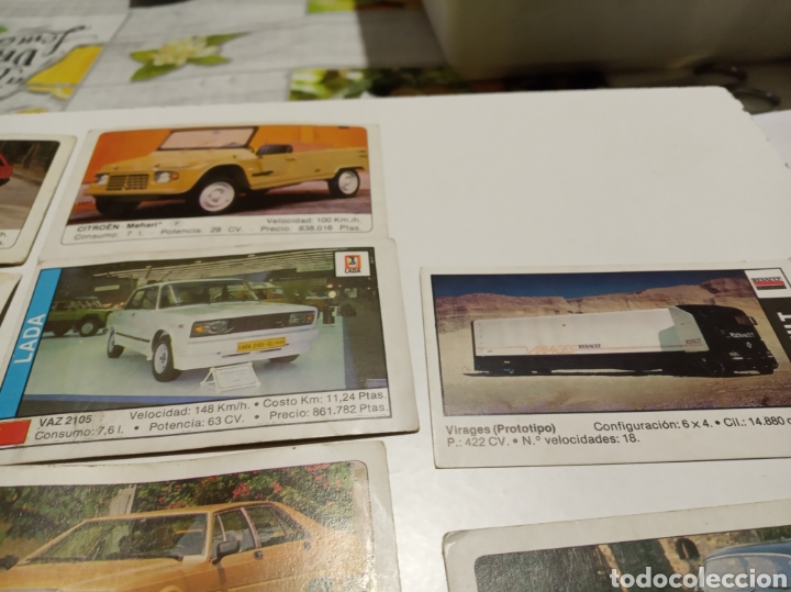 Coleccionismo cromos antiguos: Cromos coches - Foto 5