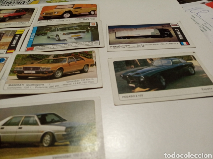 Coleccionismo cromos antiguos: Cromos coches - Foto 6