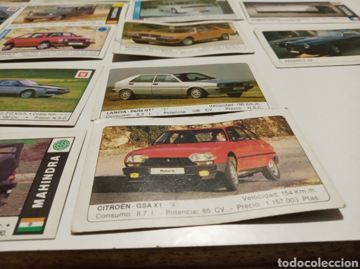 Coleccionismo cromos antiguos: Cromos coches - Foto 7