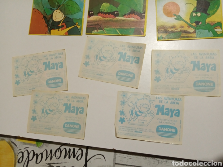 Coleccionismo cromos antiguos: Cromos las aventuras de la abeja Maya - Foto 2