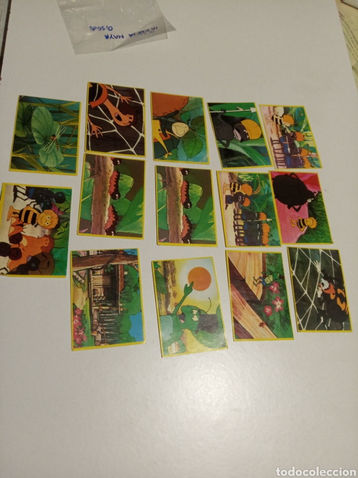 Coleccionismo cromos antiguos: Cromos las aventuras de la abeja Maya - Foto 1