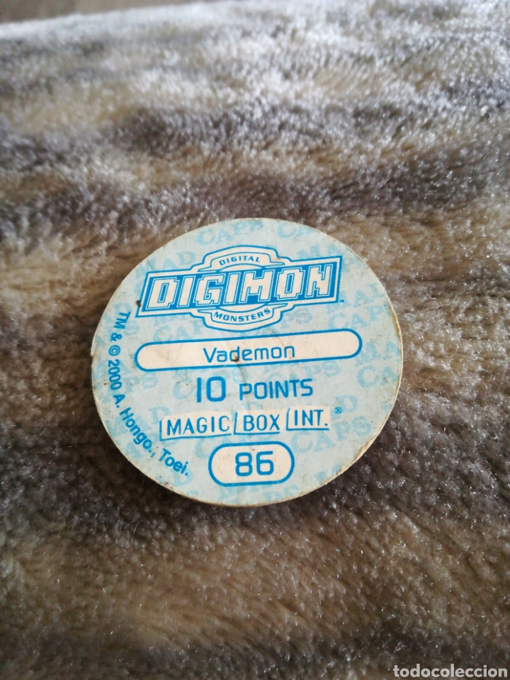 Coleccionismo cromos antiguos: Tazo N&deg; 86 Digimon 2000 digital monsters magic box int - Foto 2