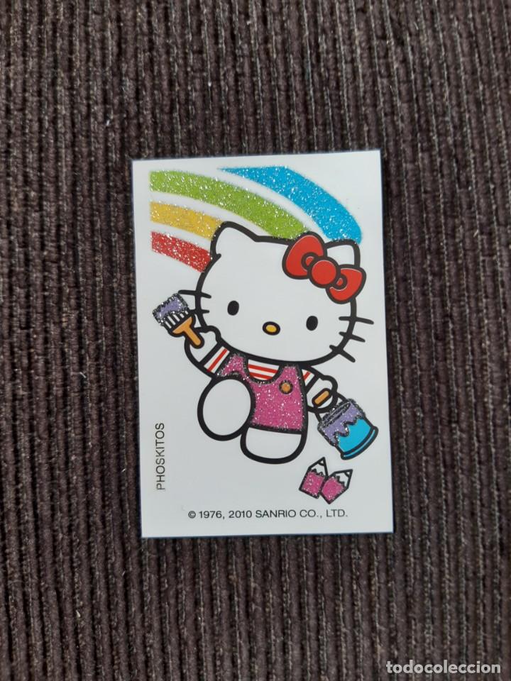 Coleccionismo cromos antiguos: PHOSKITOS HELLO KITTY PURPURINA - Foto 1