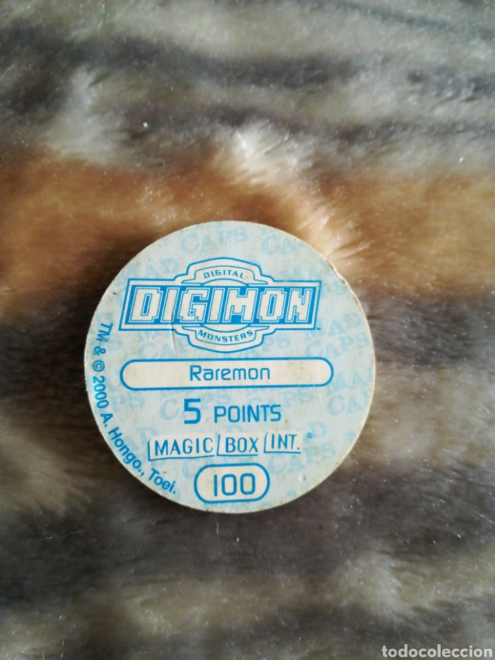 Coleccionismo cromos antiguos: Tazo N&deg; 100 Digimon 2000 digital monsters magic box int - Foto 2
