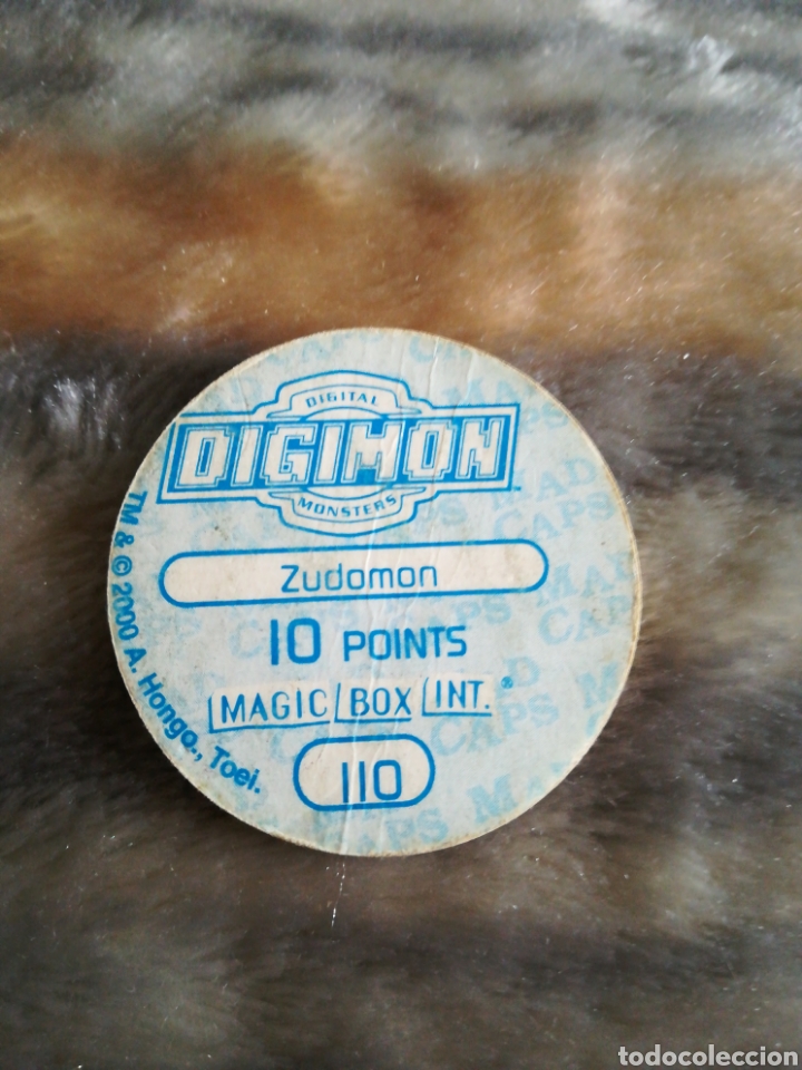 Coleccionismo cromos antiguos: Tazo N&deg; 110 Digimon 2000 digital monsters magic box int - Foto 2