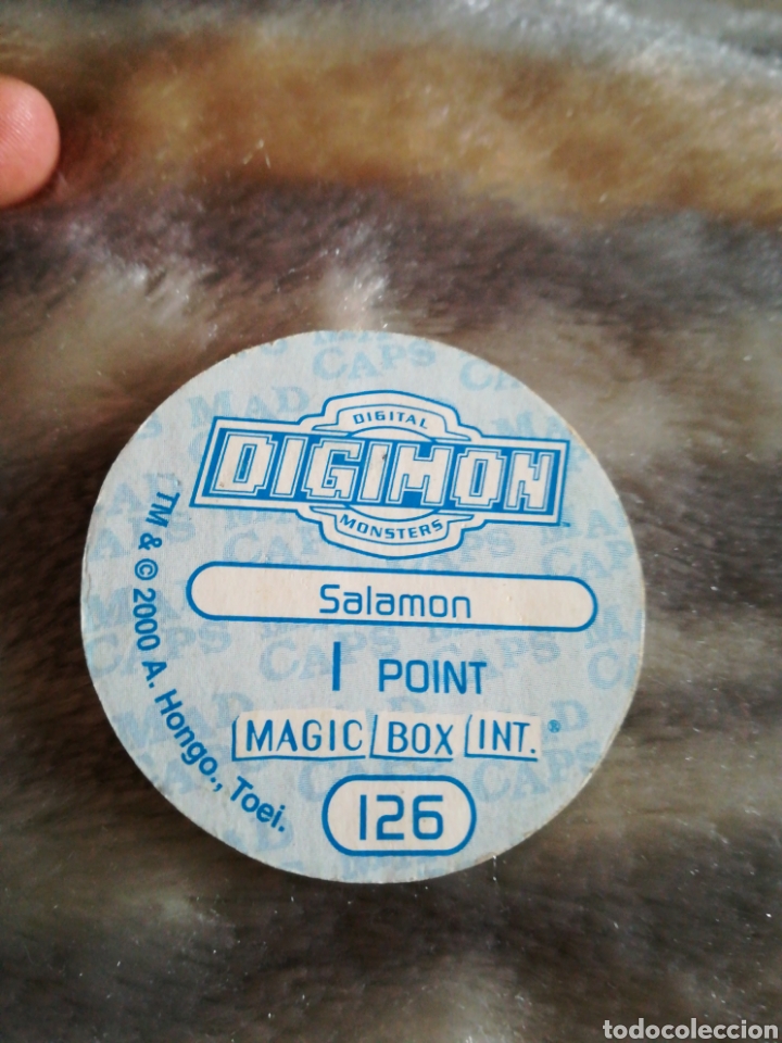 Coleccionismo cromos antiguos: Tazo N&deg; 126 Digimon 2000 digital monsters magic box int - Foto 2