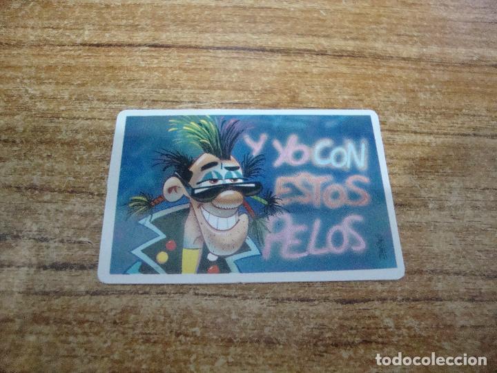 Coleccionismo cromos antiguos: CROMO BOLLYCAO PEGUITARJETAS II Y YO CON ESTOS PELOS