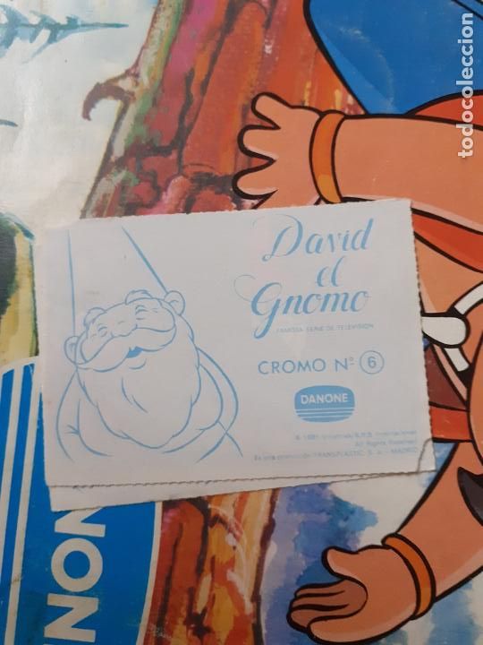 Coleccionismo cromos antiguos: DAVID EL GNOMO de Danone N 6 - Foto 2