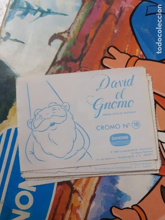 Coleccionismo cromos antiguos: DAVID EL GNOMO de Danone N 18 - Foto 2