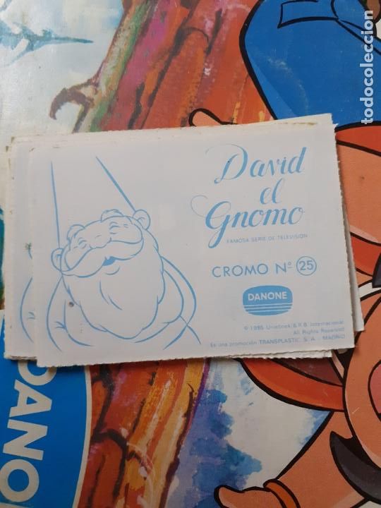 Coleccionismo cromos antiguos: DAVID EL GNOMO de Danone N 25 - Foto 2