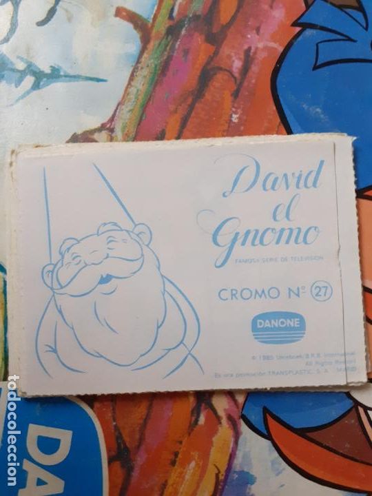 Coleccionismo cromos antiguos: DAVID EL GNOMO de Danone N 27 - Foto 4