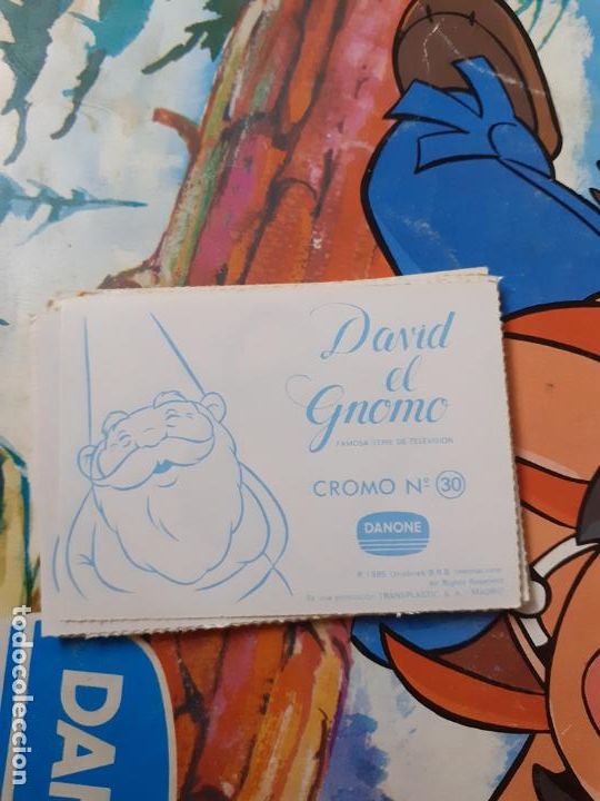 Coleccionismo cromos antiguos: DAVID EL GNOMO de Danone N 30 - Foto 2