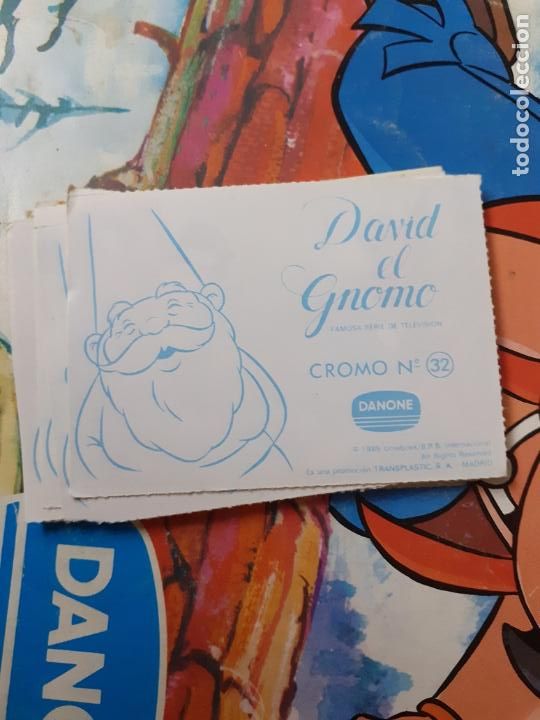 Coleccionismo cromos antiguos: DAVID EL GNOMO de Danone N 32 - Foto 2