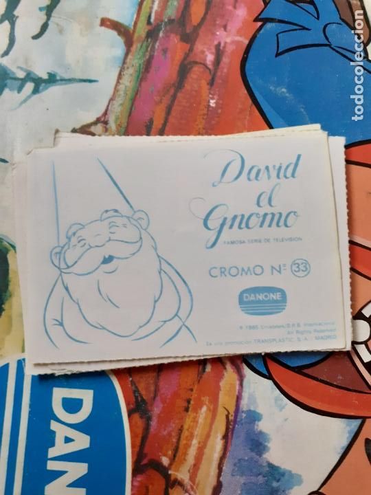 Coleccionismo cromos antiguos: DAVID EL GNOMO de Danone N 33 - Foto 2