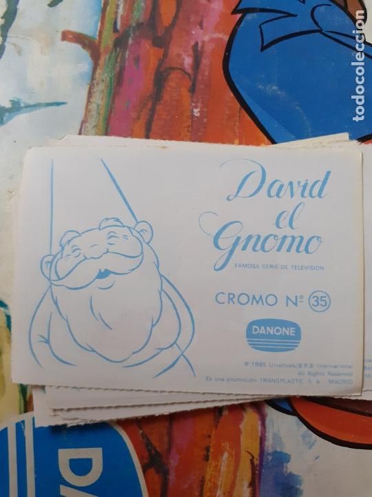 Coleccionismo cromos antiguos: DAVID EL GNOMO de Danone N 35 - Foto 2
