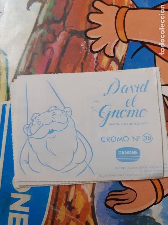 Coleccionismo cromos antiguos: DAVID EL GNOMO de Danone N 38 - Foto 2