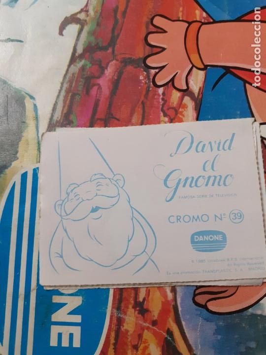 Coleccionismo cromos antiguos: DAVID EL GNOMO de Danone N 39 - Foto 2