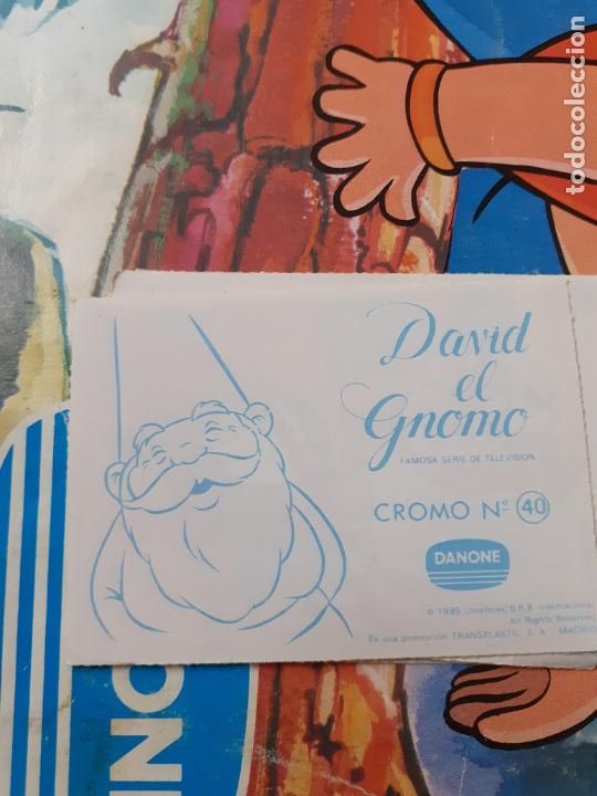 Coleccionismo cromos antiguos: DAVID EL GNOMO de Danone N 40 - Foto 2
